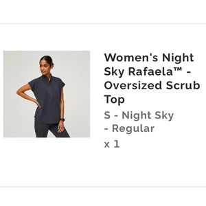 Figs - Women's Rafaela - Oversized Scrub Top